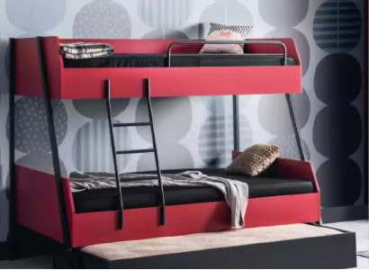 Youth bed Childrens bed Kids Design Modern Bed Childrens room Wood Beds